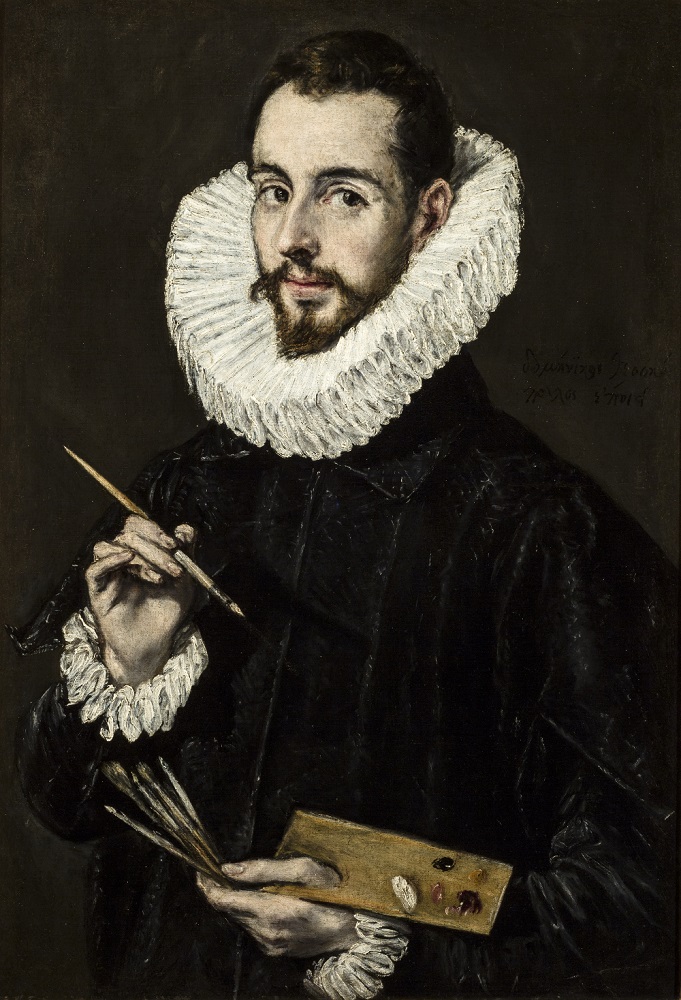 EL GRECO - RETRATO DE SU HIJO