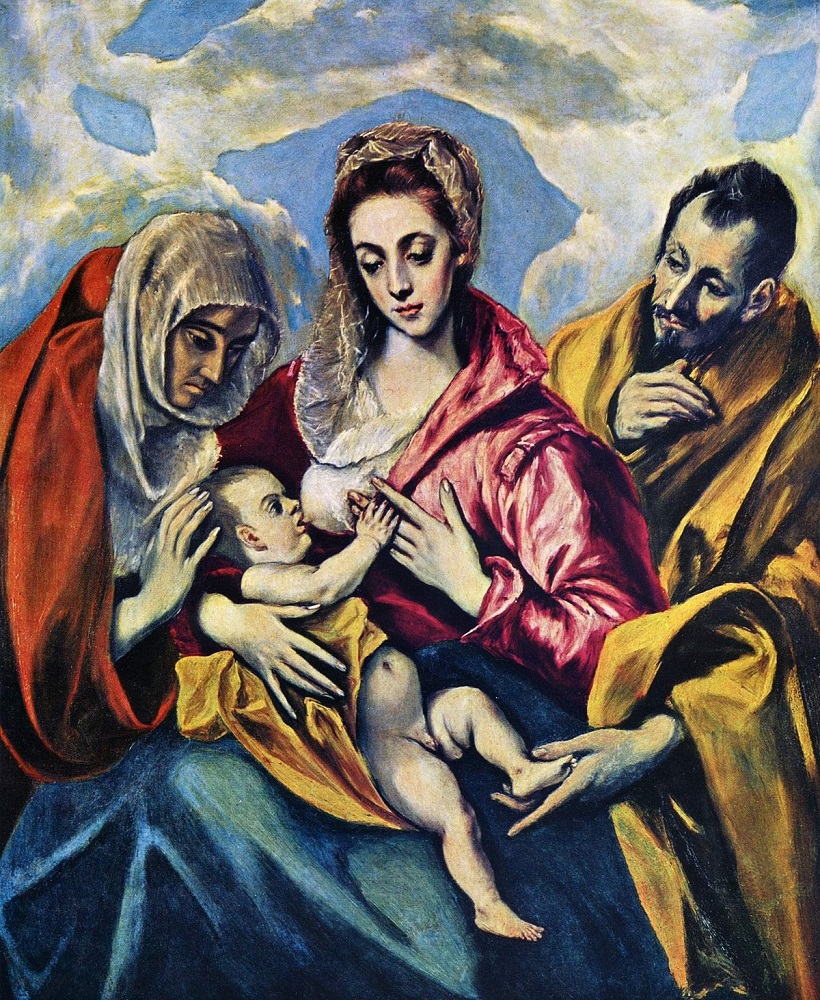 EL GRECO - SAGRADA FAMILIA
