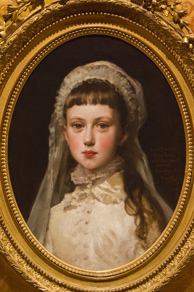 FEDERICO PINTA A SU NIETA