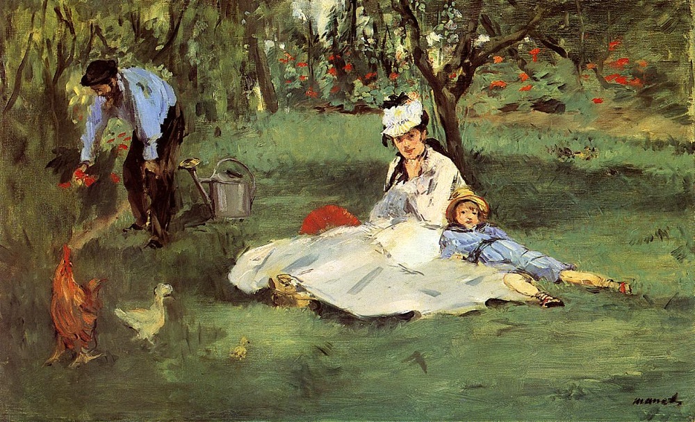 MANET - FAMILIA MONET