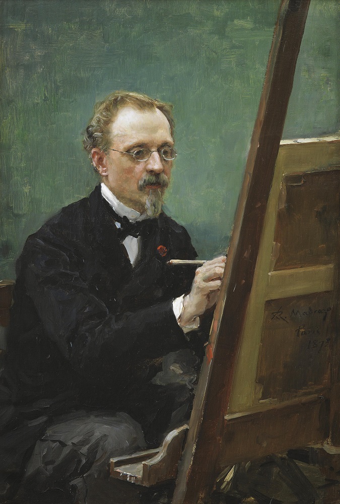 RAIMUNDO PINTA A SU PADRE FEDERICO