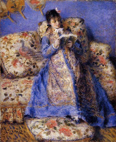 CAMILLE MONET LEYENDO_1872_RENOIR