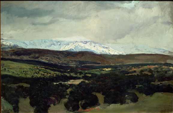 El Guadarrama desde la angorilla 1906-1907 MUSEO SOROLLA