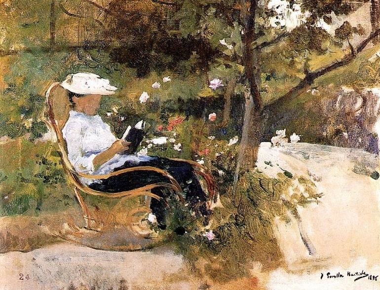 EN EL JARDIN_1896_JOAQUIN SOROLLA