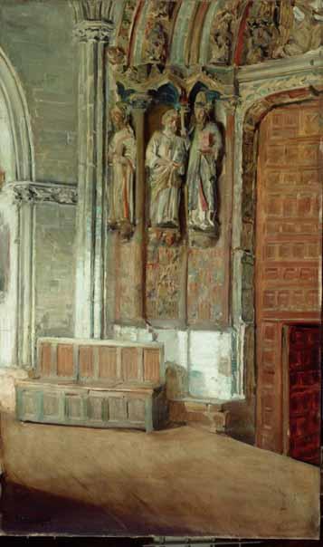 INTERIOR DE LA CATEDRAL DE LEON 1903 MUSEO SOROLLA