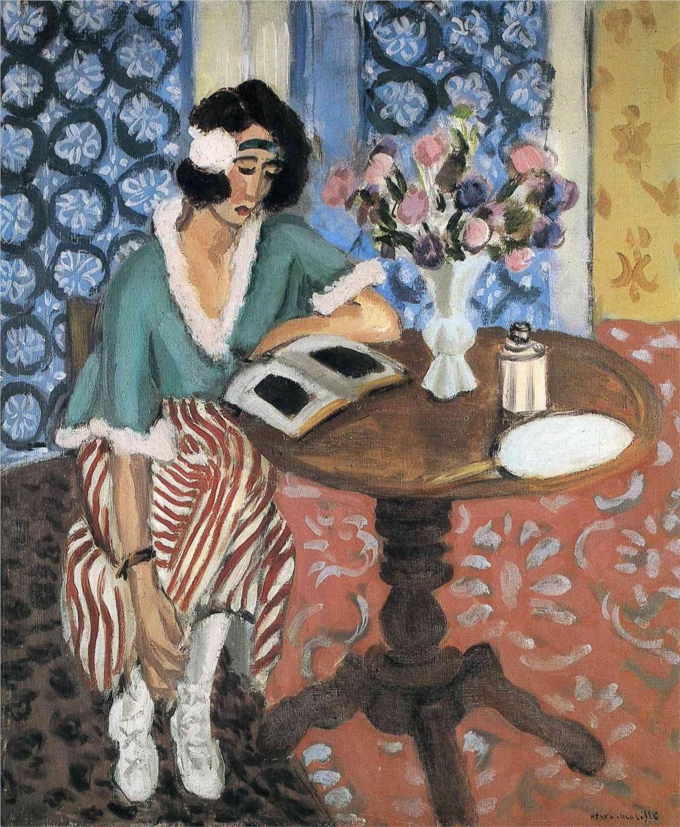 La liseuse au gueridon_MATISSE