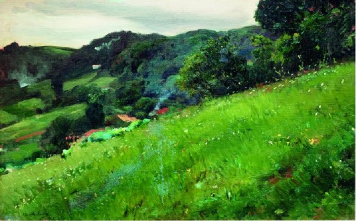 PAISAJE DE MUROS DE PRAVIA 1904 MUSEO SOROLLA
