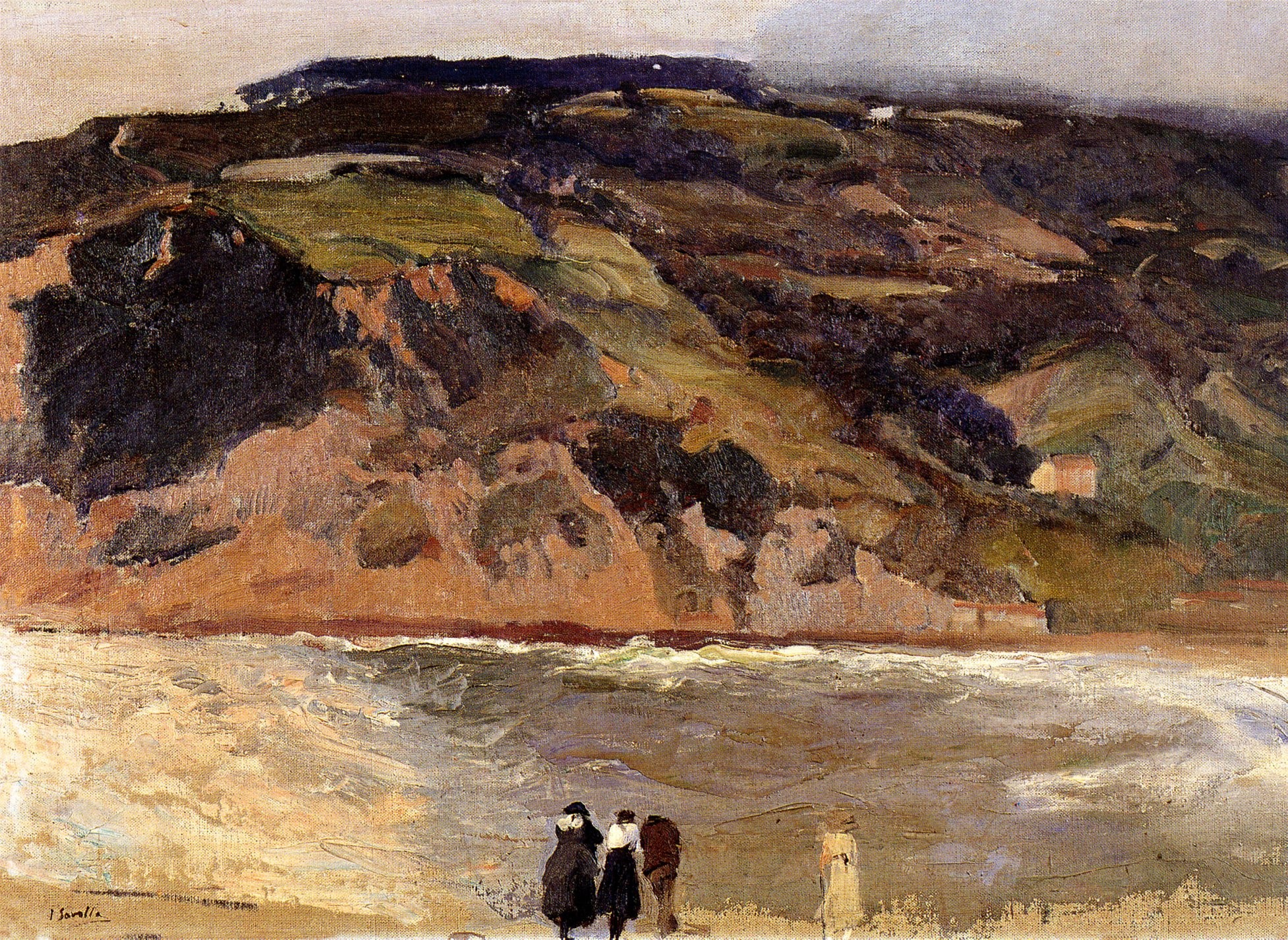 Rompeolas, San Sebastián, 1917 Colección Carmen Thyssen-Bornemisza