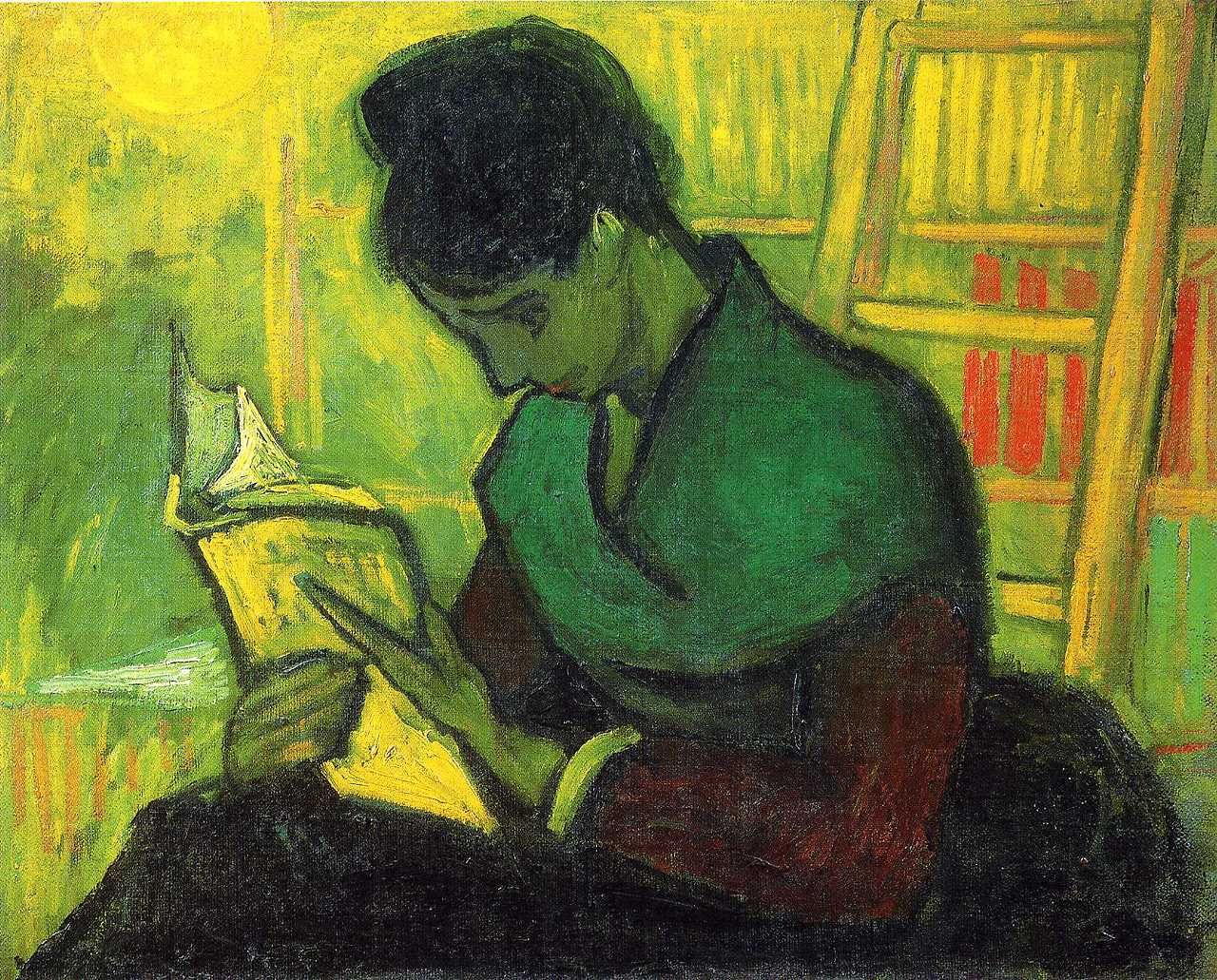 THE NOVEL READER_1888_VAN GOGH
