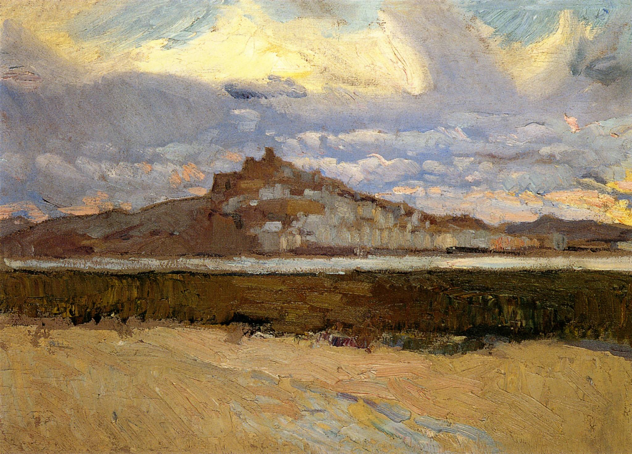 Vista de Ibiza 1919 COLECCION PARTICULAR