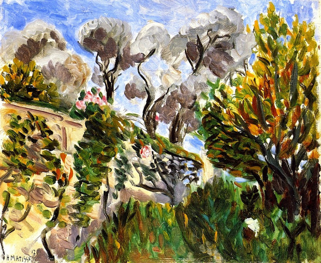 HENRI MATISSE - 1917 - Olive Trees, Renoir’s Garden in Cagnes