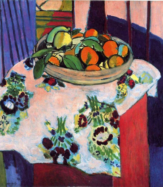 HENRI MATISSE - 1912 - Bodegón con naranjas - Museo Picasso París