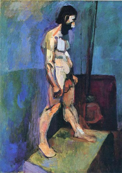 HENRI MATISSE - 1900 - Male model - MOMA