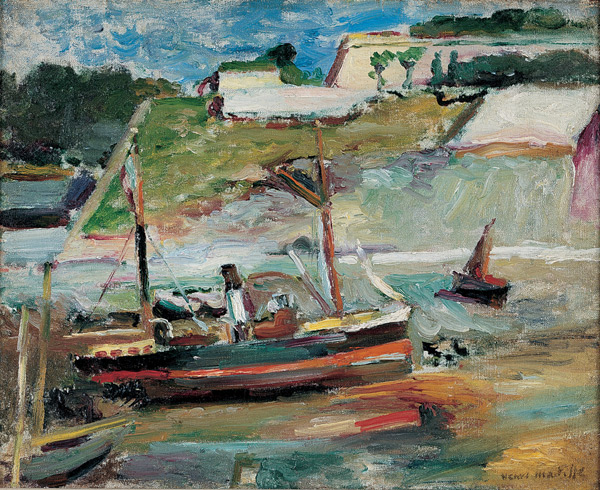 HENRI MATISSE - 1896 - Belle Ile (le port de Palais)