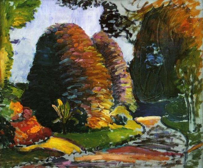 HENRI MATISSE - 1902 1903 - Jardines de Luxemburgo