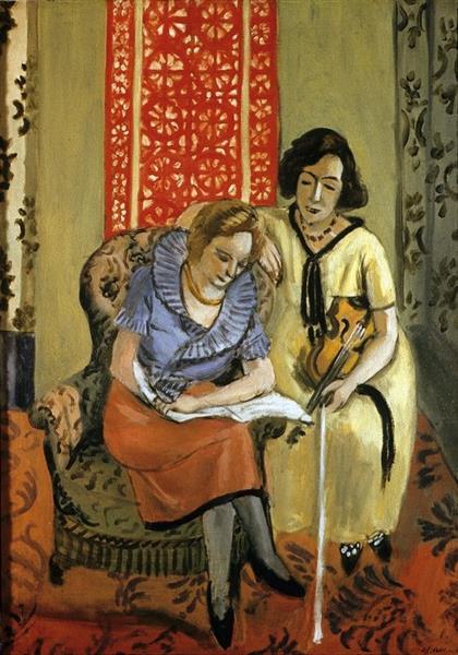 HENRI MATISSE - 1921 - Músicos