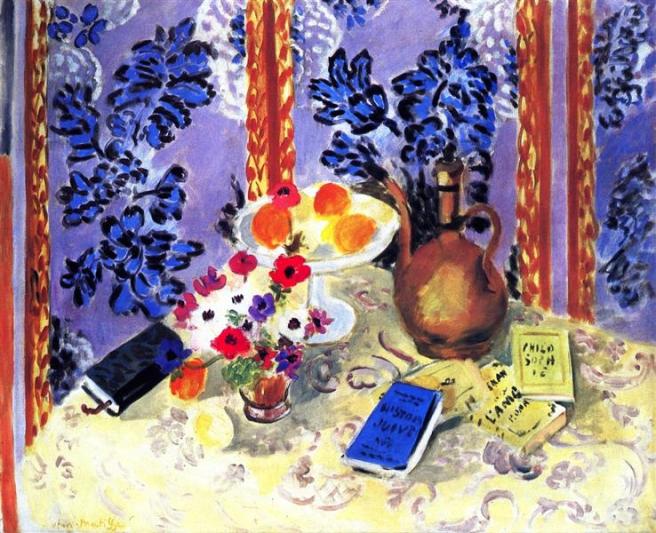 HENRI MATISSE - 1924 - Naturaleza muerta 'Histoires Juives'