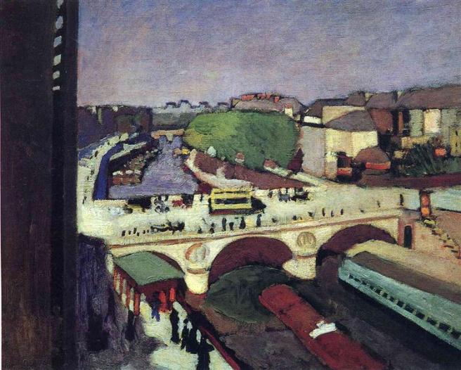HENRI MATISSE - 1900 - El puente Saint Michel