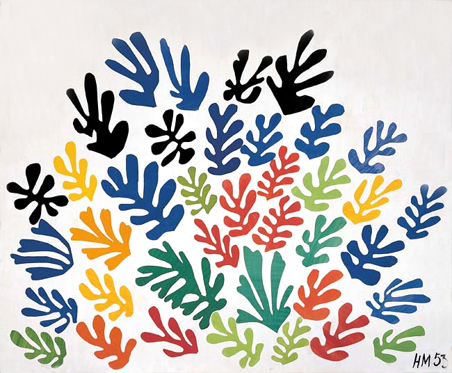 HENRI MATISSE - 1953 - La gerbe - Hammer Museum