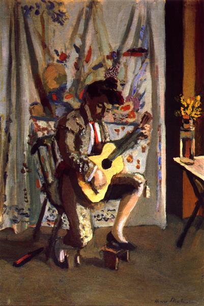 HENRI MATISSE - 1903 - Guitarrista
