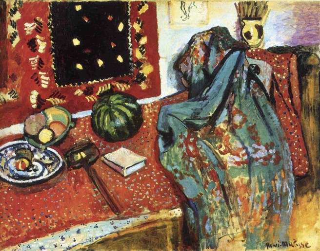 HENRI MATISSE - 1906 - Alfombras rojas - Museo de Grenoble i